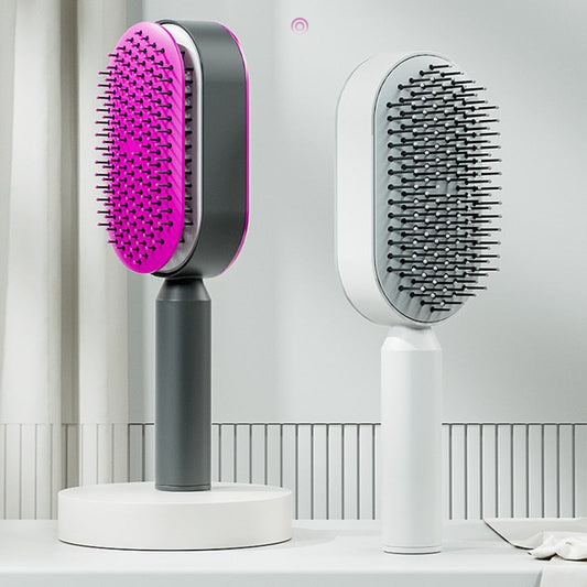 Self Cleaning Anti-Static Hair Brush My Store