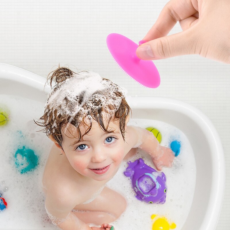Silicone Soft Baby Bath Massage Brush My Store