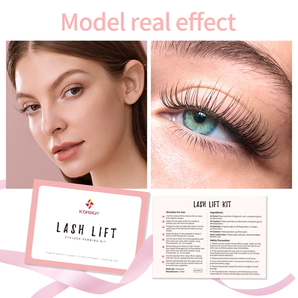 Dropshipping ICONSIGN Lash Lift Kit Lifiting Eyelash My Store