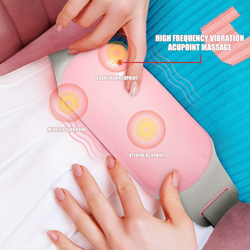 Electric Heated Hot Compress Belt Massager My Store