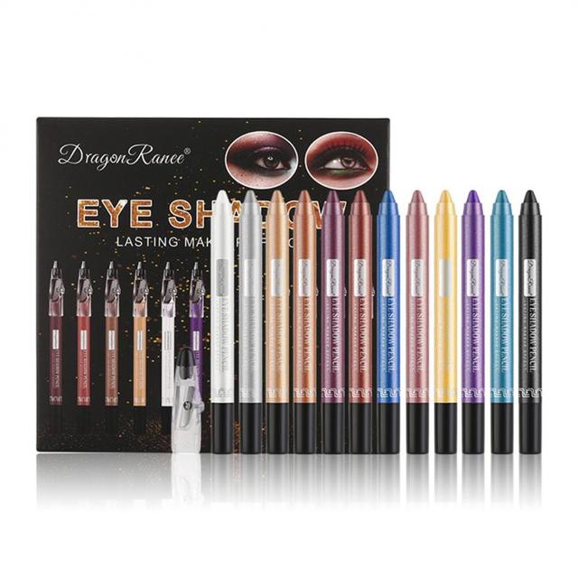 12 Colors Eyeshadow Pencil Set My Store