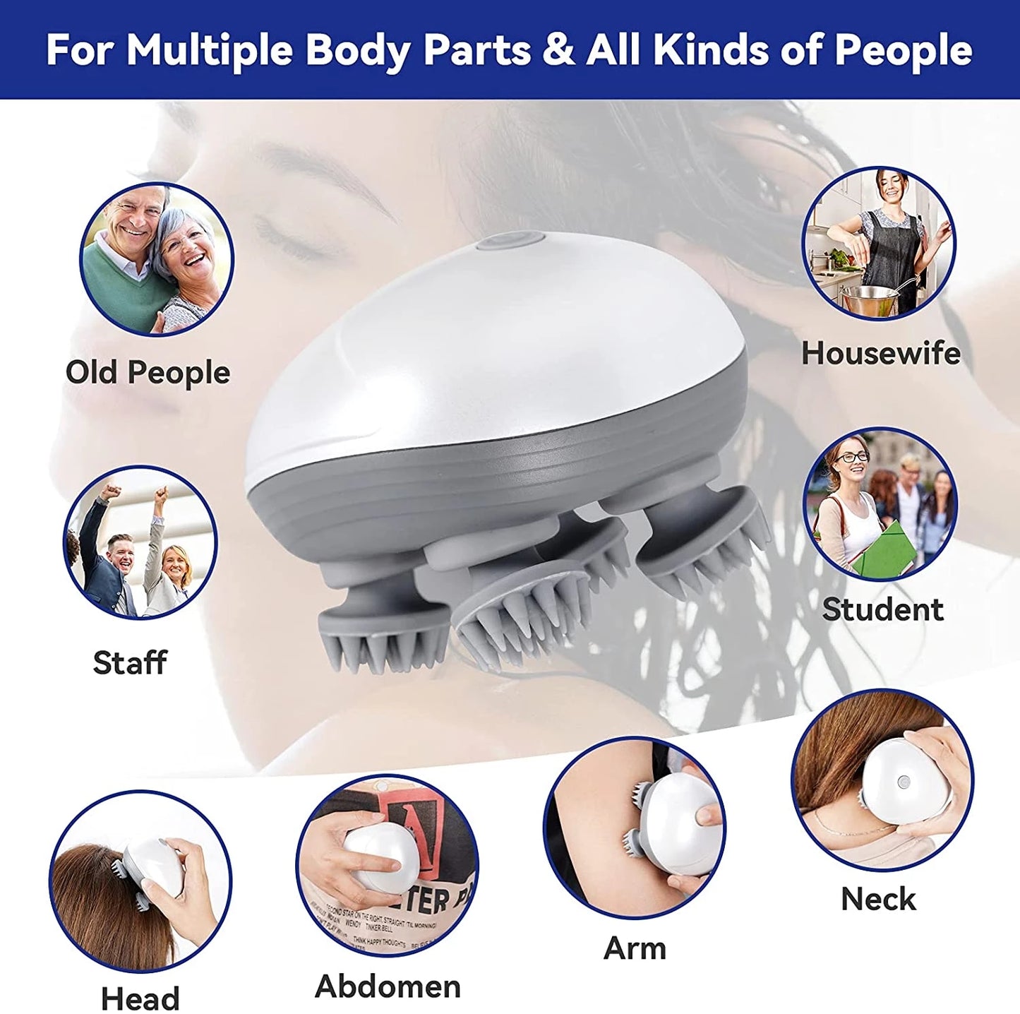 Head and Scalp Massage Device My Store